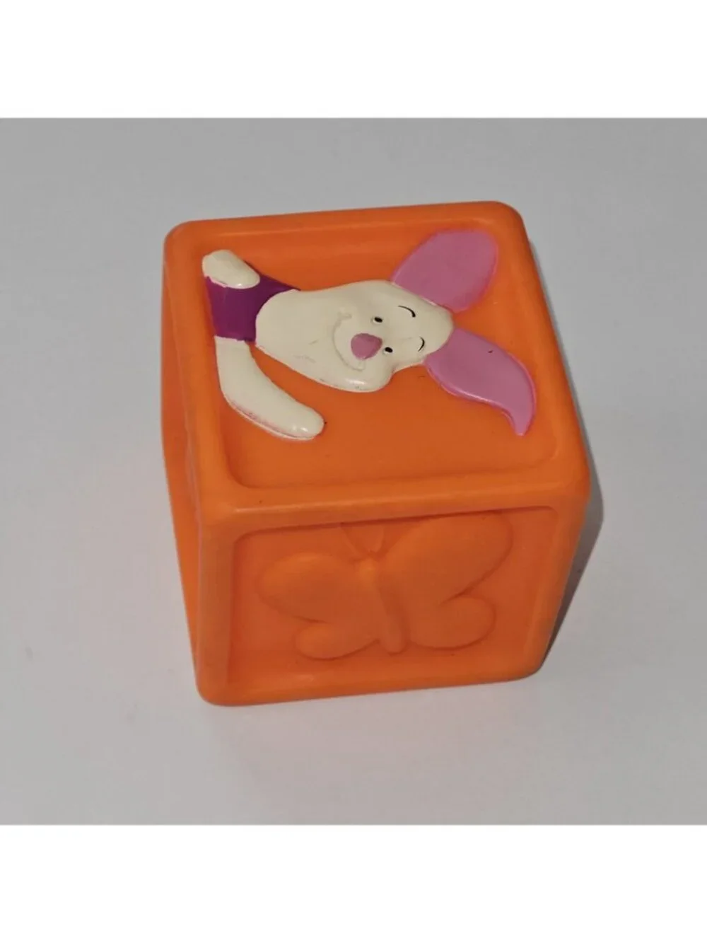 Winnie Pooh Blocks Rubber Squeak Square Piglet Plastic Triangle Rabbit Eeyore